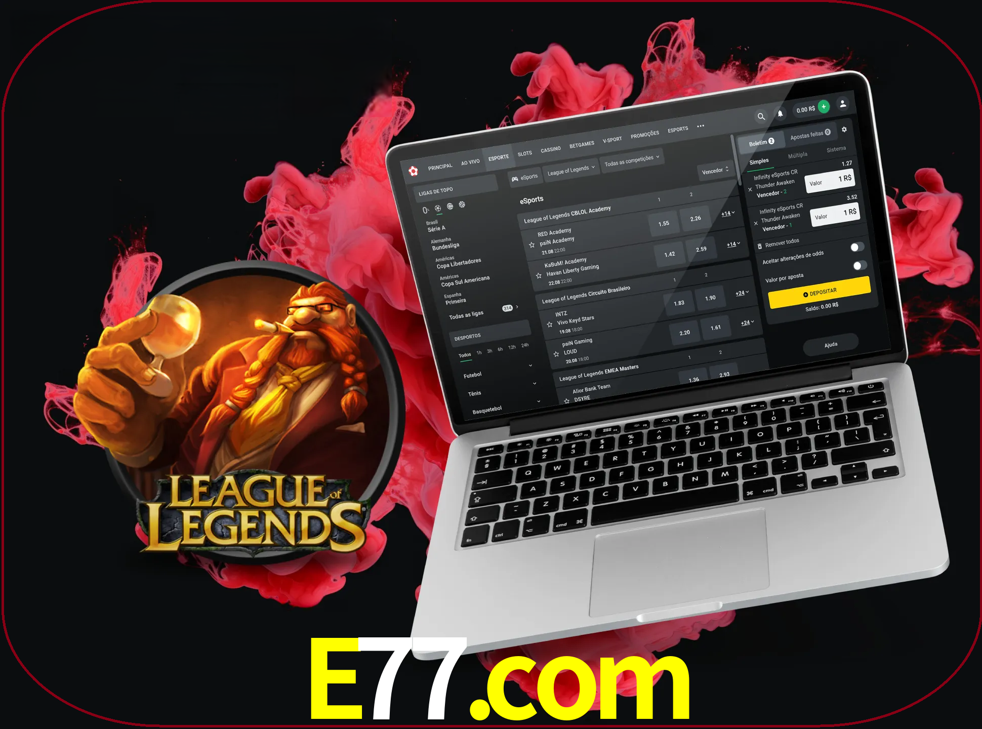 Se é um fã deste jogo, muitos torneios fantásticos que o vão surpreender estão disponíveis no e77.