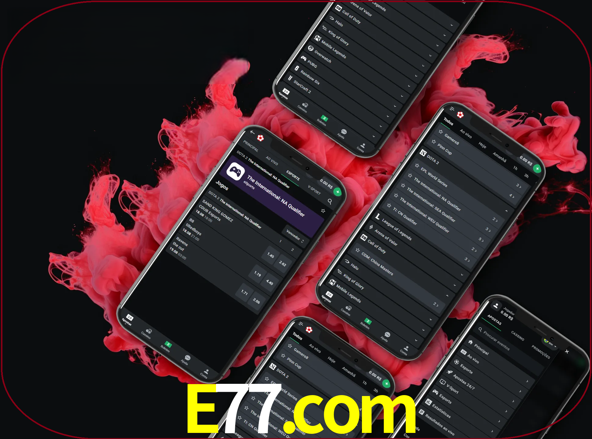 Se o seu smartphone não for compatível com a aplicação, esta opção do e77 ajudá-lo-á a desfrutar do jogo.
