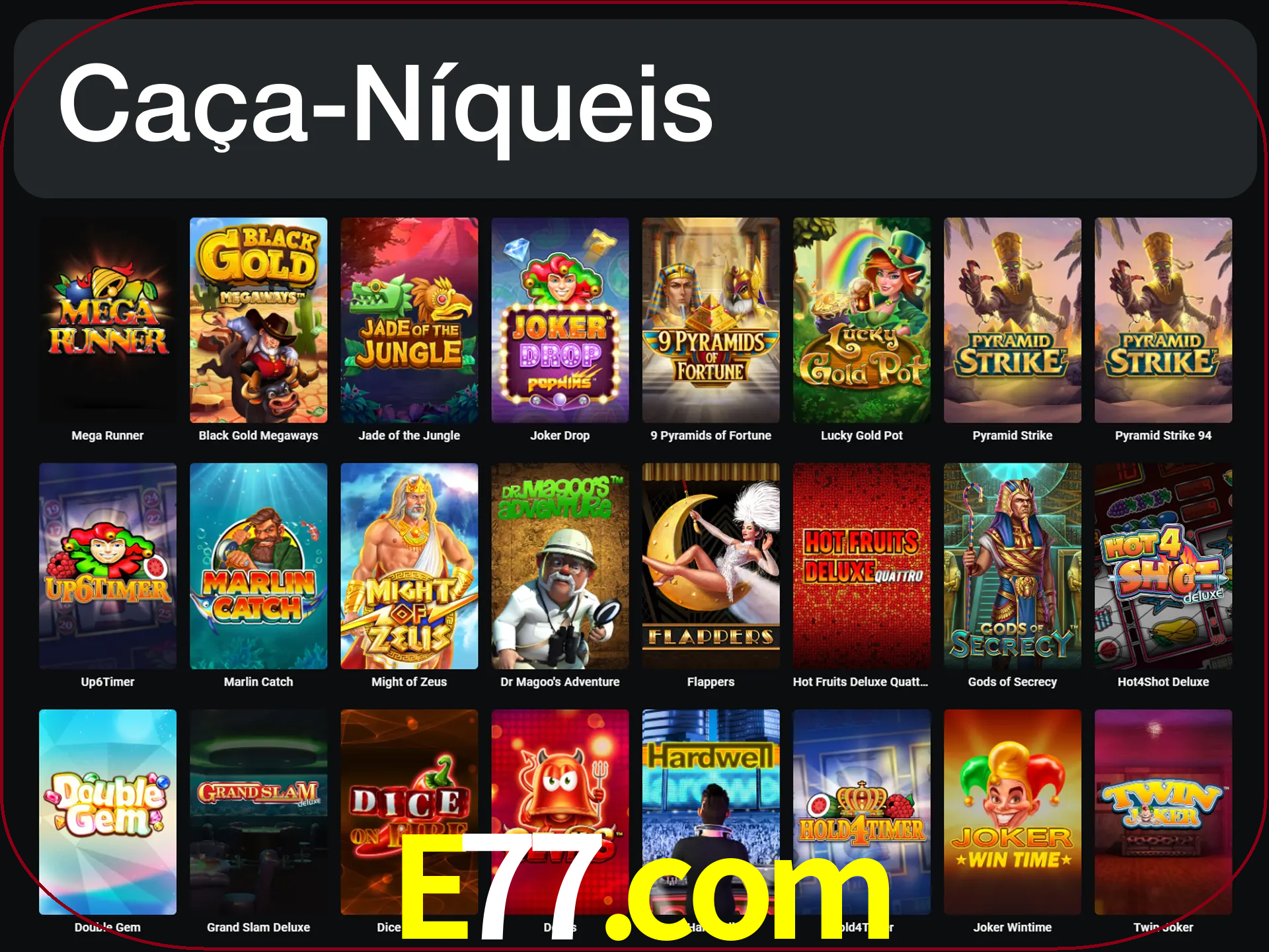 LeonBet tem mais de 3000 slots para jogar.