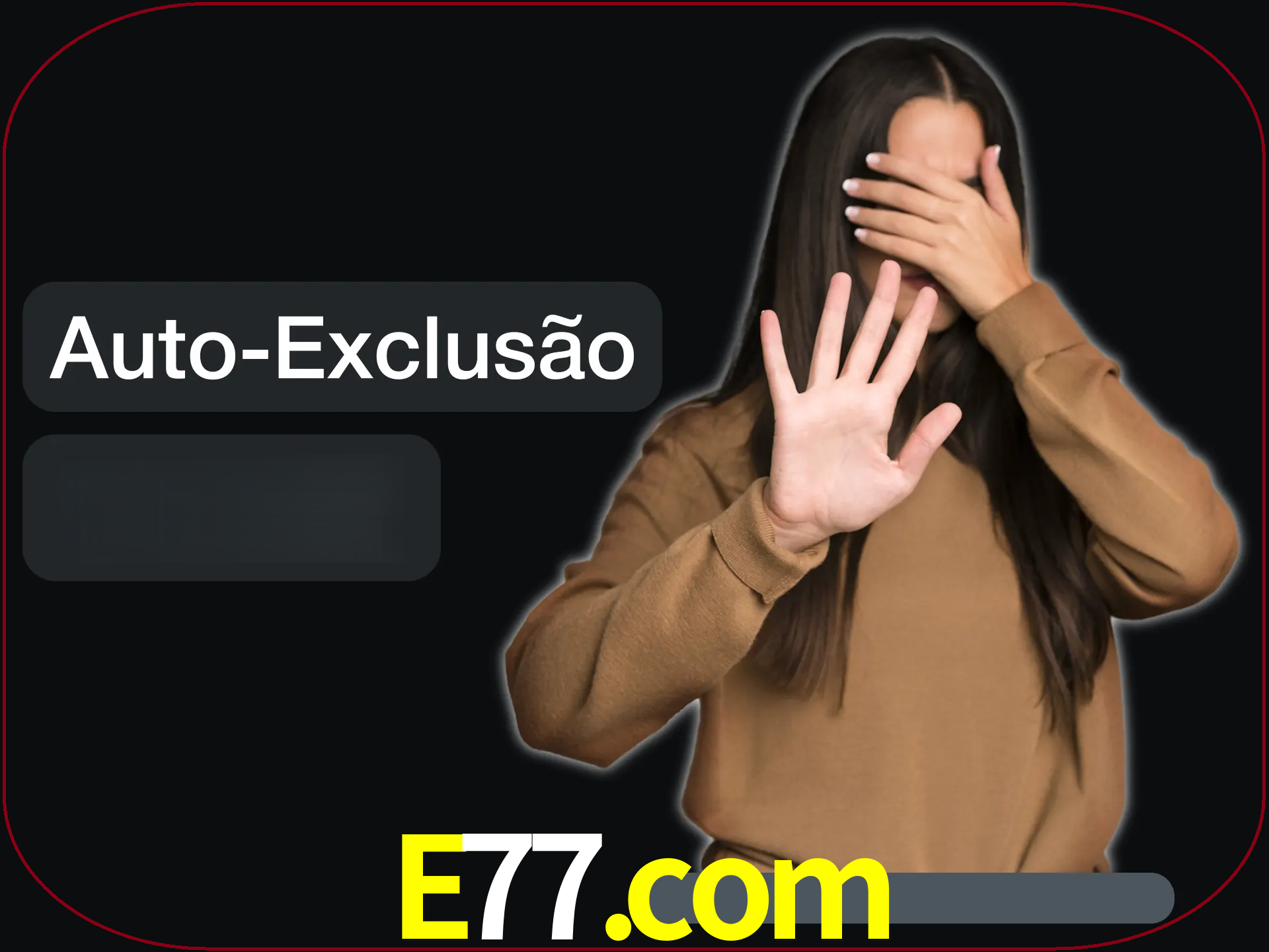 Você pode desistir se sentir anexiedade.